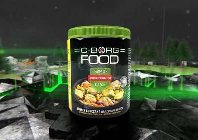 pojedynczy kadr z animacji C-BORG Food