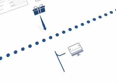 pojedynczy kadr z animacji Alfa Projekt Video Explainer