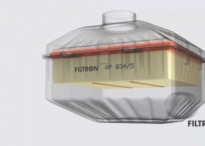 pojedynczy kadr z animacji Filtron filtr powietrza