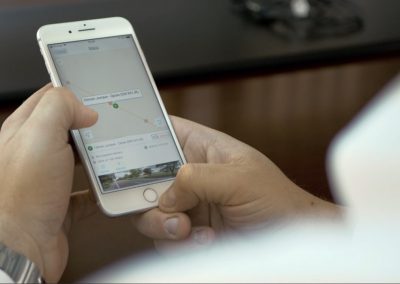 pojedyncza klatka z filmu Mobipol Case Study dla Verizon Connect
